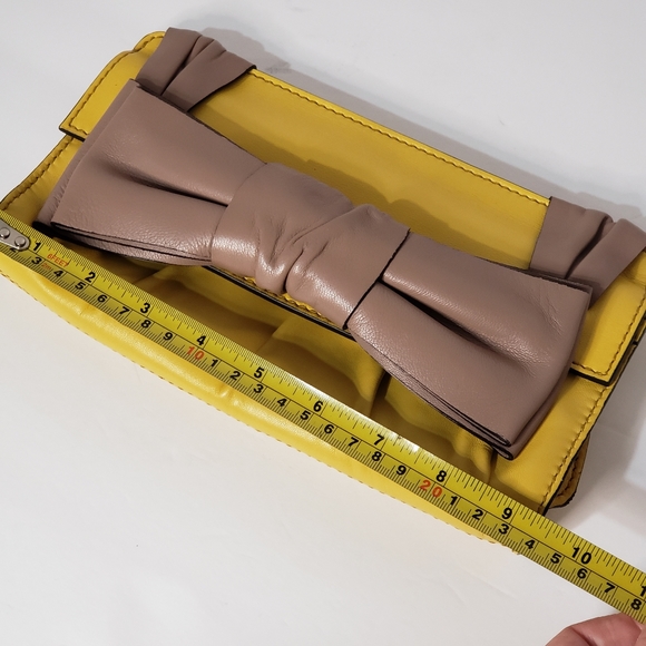 🎊HP!🎊2.23.18🎊Lamb skin leather clutch 👛 - Picture 7 of 8